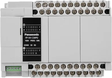 CLP Panasonic FP-XH C30PD, o controlador real usado no dosador